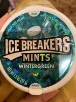 चीनी की मात्रा Ice Breakers Wintergreen disc