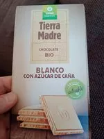 Zuckermenge drin Tierra madre, chocolate bio blanco con azúcar de caña