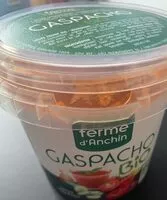Suhkru kogus sees Gaspacho Bio