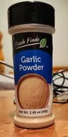 入っている砂糖の量 Garlic Powder