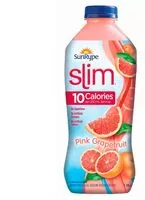 含糖量 Pink Grapefruit Drink