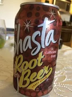 Сахар и питательные вещества в Shasta beverages