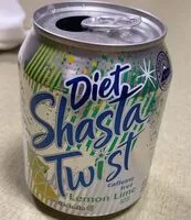 Количество сахара в Diet shasta twist