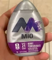 Amount of sugar in Mio berry pomegranate