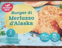 Quantité de sucre dans Burger di merluzzo