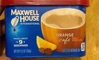 Количество сахара в Orange café