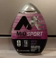 Amount of sugar in Mio Sport Arctic Grape