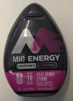 Amount of sugar in Mio Energy Caffeine & B Vitamins Acai Berry Storm
