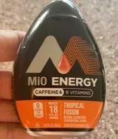 Amount of sugar in Mio energy