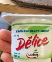 Suhkru kogus sees Délice