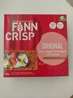 入っている砂糖の量 FINN CRISP ORIGINAL