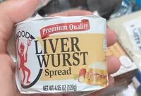 Jumlah gula yang masuk Liverwurst spread
