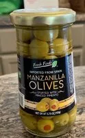 入っている砂糖の量 Imported Manzanilla Olives Stuffed With Minced Pimento