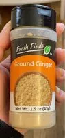入っている砂糖の量 Ground Ginger