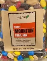 入っている砂糖の量 Freah Finds Sweet Mountain Trail Mix