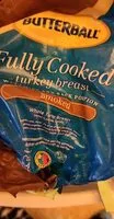 Zuckermenge drin Smoked turkey breast