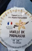 Quantité de sucre dans Yaourt vanille de madagascar