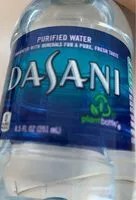 Azúcar y nutrientes en Dasani