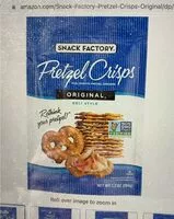 İçindeki şeker miktarı Pretzel crisps