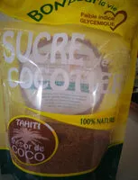 Sucre et nutriments contenus dans Tahiti coco