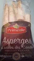 Asperges blanches fraiches