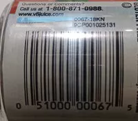 Sokerin määrä sisällä V8 Low Sodium