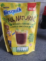 Quantité de sucre dans cacao