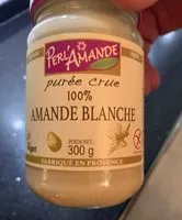 Jumlah gula yang masuk Amande blanche en puree crue