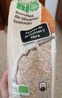 Suhkru kogus sees Semillas de sésamo tostado