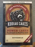 中的糖分和营养成分 Kodiak cames