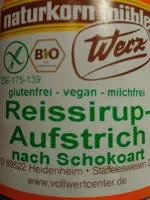 Jumlah gula yang masuk Reissirup-Aufstrich