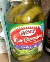 चीनी की मात्रा Mini cornichons