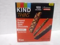 Количество сахара в Peanut Butter Dark Chocolate Bars