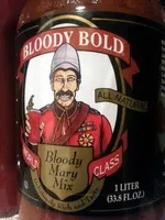 Сахар и питательные вещества в Bloody bold