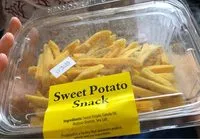 Jumlah gula yang masuk Sweet potato snack