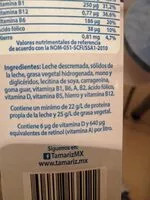 Azúcar y nutrientes en Tamariz