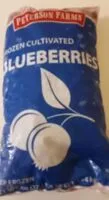 入っている砂糖の量 Blue berries