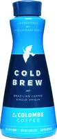 Quantité de sucre dans La Colombe medium / dark roast unsweetened cold