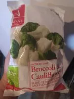 Suhkru kogus sees broccoli and cauliflower steam bag