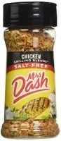Количество сахара в Chicken grilling blends