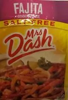 Количество сахара в Fajita seasoning mix