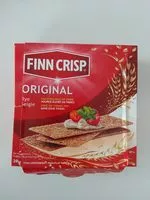 入っている砂糖の量 Finn crisp rye crispbread original