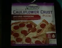 Zuckermenge drin Cauliflower crust Uncured peoperoni pizza