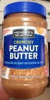 Sokerin määrä sisällä Peanut butter