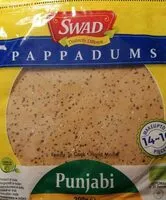 चीनी की मात्रा Pappadums
