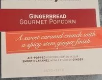 Sokerin määrä sisällä Gingerbread popcorn