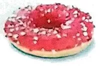 入っている砂糖の量 Donut med Jordbærfyll