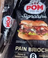 İçindeki şeker miktarı Pain brioché hamburger