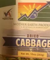 Jumlah gula yang masuk Dried cabbage