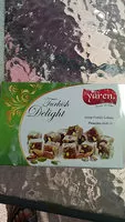Zuckermenge drin Turkish Delight